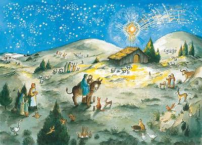 Picture of Away in a Manger Advent Calendar