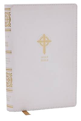 Picture of Nrsvce Sacraments of Initiation Catholic Bible, White Leathersoft, Comfort Print