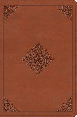 Picture of ESV Compact Bible (Trutone, English Saddle, Ornament Design)