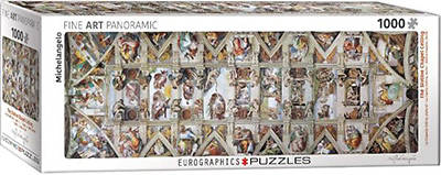 Picture of Sistine Chapel Pano 1000pc Puzzle