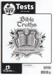 Picture of Bible Truths Test Answer Key Grade 2 4th Edition
