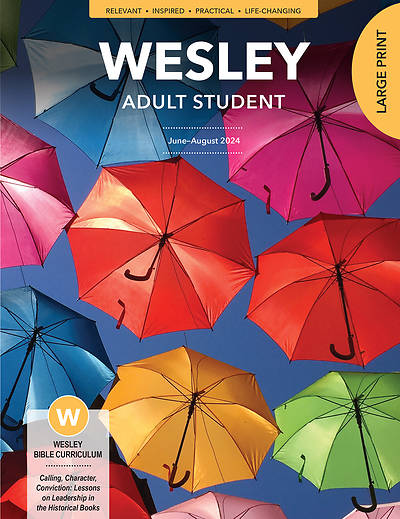 Picture of Wesley Adult Student Large Print Summer 2024
