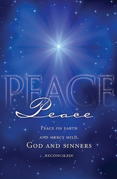 Picture of Peace on Earth Mercy Advent Regular Size Bulletin
