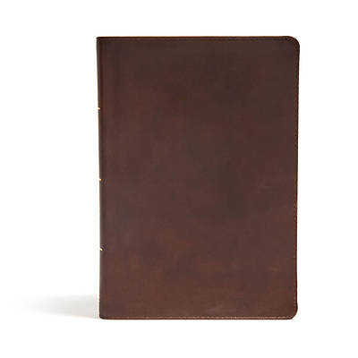 Picture of CSB Ultrathin Reference Bible, Black Genuine Leather