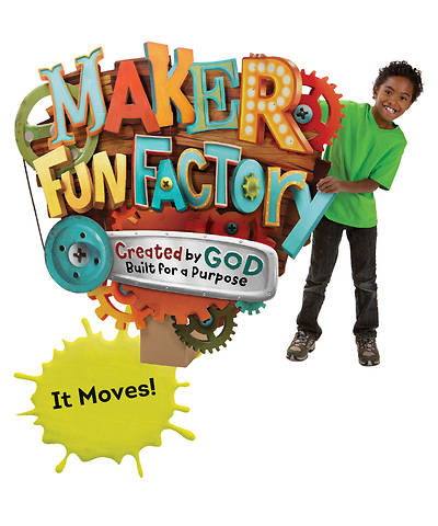 Picture of Vacation Bible School (VBS) 2017 Maker Fun Factory Maker Fun Factory Logo Display