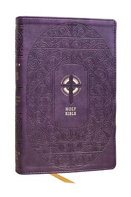 Picture of Nrsvce Sacraments of Initiation Catholic Bible, Purple Leathersoft, Comfort Print