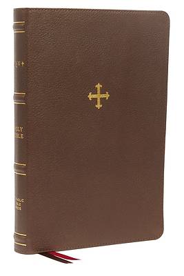 Picture of Nrsv, Catholic Bible, Thinline Edition, Genuine Leather, Brown, Comfort Print