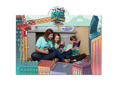 Picture of Vacation Bible School (VBS) 2020 Concrete and Cranes Picture Frames Pkg of 10