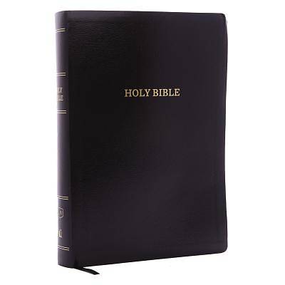 Picture of KJV, Reference Bible, Super Giant Print, Leather-Look, Black, Red Letter Edition