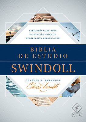 Picture of Biblia de Estudio Swindoll Ntv (Tapa Dura, Azul)