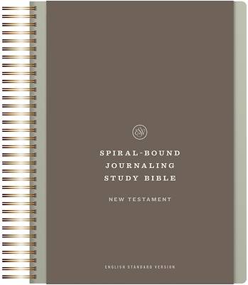 Picture of ESV Spiral-Bound Journaling Study Bible, New Testament (Hardcover)