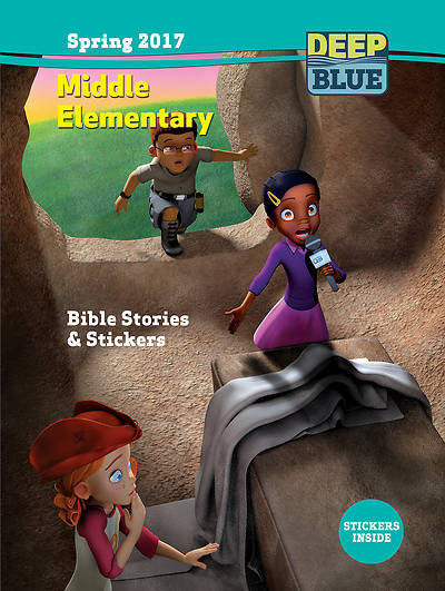 Picture of Deep Blue Middle Elementary Bible Stories & Stickers Spring 2017