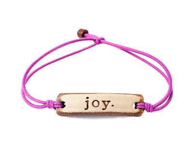 Picture of Inspirational Clay Wrist Band - Joy