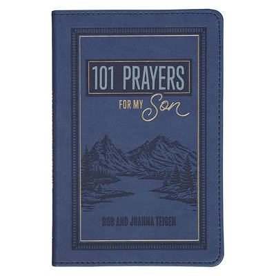 Picture of Gift Book 101 Prayers for My Son Faux Leather