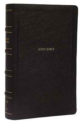 Picture of Nkjv, Reference Bible, Personal Size Large Print, Leathersoft, Black, Red Letter Edition, Comfort Print