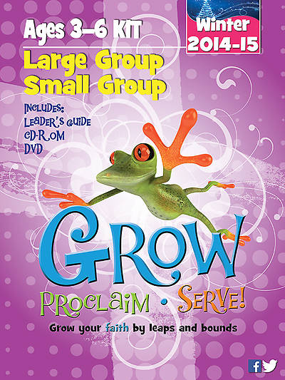Picture of Grow, Proclaim, Serve! Large Group/Small Group Kit Ages 3-6 Winter 2014-15