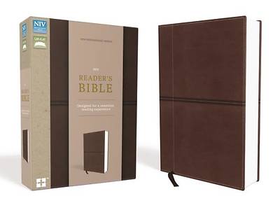 Picture of NIV, Reader's Bible, Imitation Leather, Brown