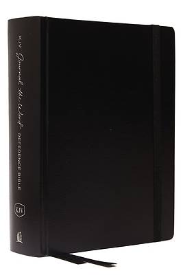 Picture of KJV, Journal the Word Reference Bible, Hardcover, Black, Red Letter Edition, Comfort Print