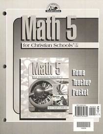 Picture of Math Teacher Packet Grd 5 2nd Edition