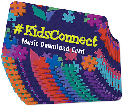 Picture of Vacation Bible School VBS 2026 #KidsConnect Student Music Album Download Cards (pack of 10)