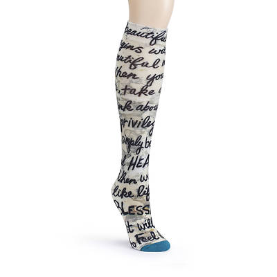 Picture of LS Knee Sock - Blessings