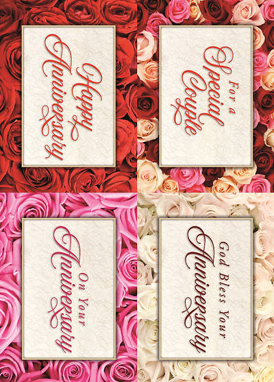 Picture of Petals and Promises Anniversary Boxed Cards