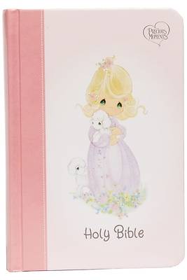 Picture of Nkjv, Precious Moments Small Hands Bible, Pink, Hardcover, Comfort Print