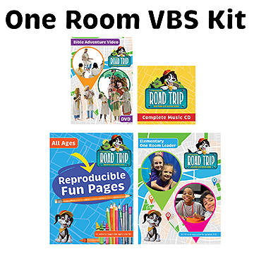 Picture of Vacation Bible School (VBS) 2025 Road Trip One Room VBS Kit