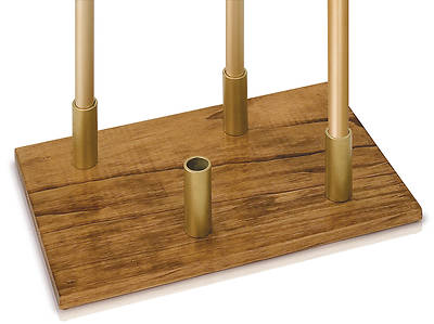 Picture of PEW CANDLESTICK STORAGE STAND