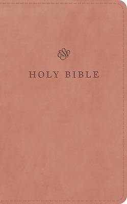 ESV Premium Church Bible, Red Letter (Trutone, Blush Rose)