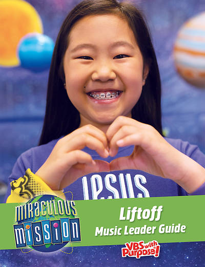 Picture of Vacation Bible School (VBS) 2019 Miraculous Mission Liftoff Music Guide (CD & DVD)