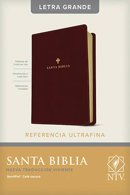 Picture of Santa Biblia Ntv, Edición de Referencia Ultrafina, Letra Grande (Sentipiel, Café Oscuro, Índice)