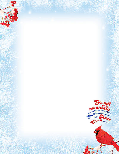 Picture of Go Tell It Christmas Stationery