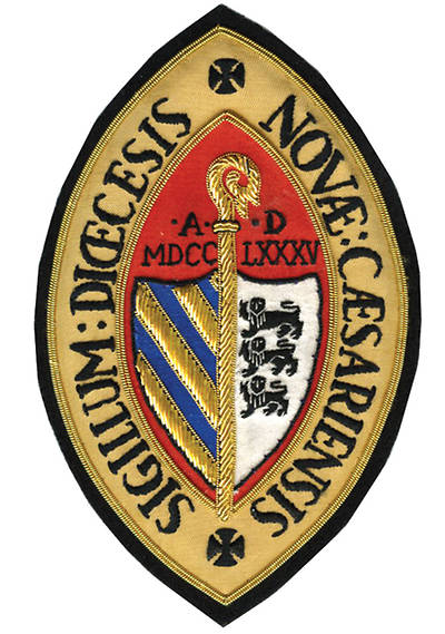 Picture of Hand Embroidered Diocesan Seal - Diocese of New Jersey