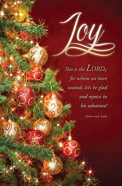 Picture of Joy this is the Lord Advent Bulletin
