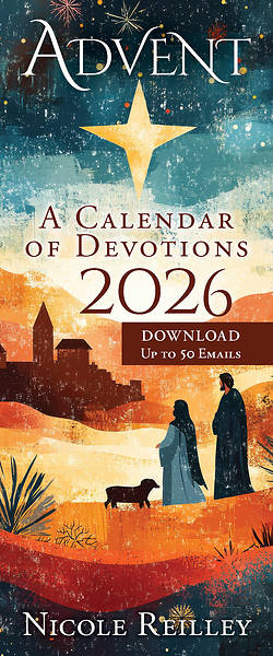 Picture of Advent: A Calendar of Devotions 2026 [Download - Up to 50 Emails]
