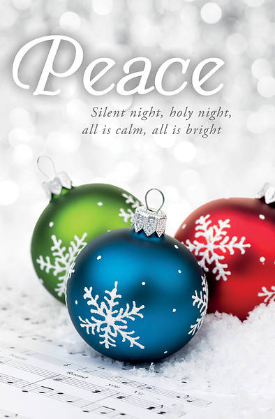 Picture of Advent Peace Week 2 Ornament Bulletin Regular