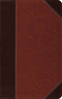 Picture of ESV Thinline Bible, Red Letter (Trutone, Brown/Cordovan, Portfolio Design)