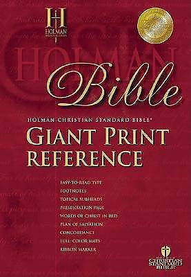 Picture of Giant Print Reference Bible - HCSB