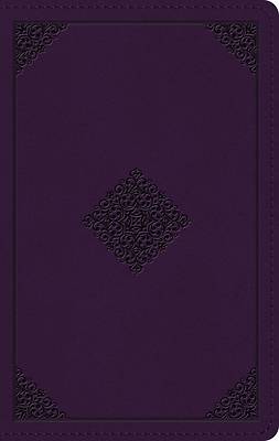 Picture of ESV Giant Print Personal Size Bible, Red Letter (Trutone, Lavender, Ornament Design)