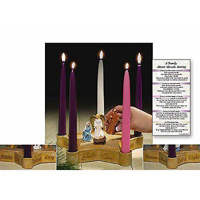 Picture of Nativity Star Advent Wreath