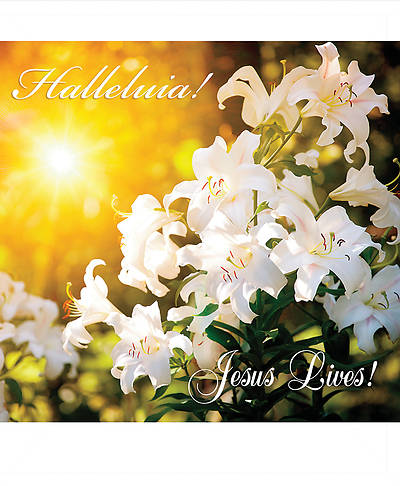 Picture of Halleluia! Jesus Lives Easter Legal Size Bulletin