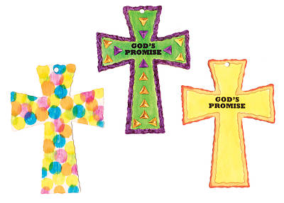 Picture of Vacation Bible School (VBS) 2018 Splash Canyon Cross Craft - Pkg of 12