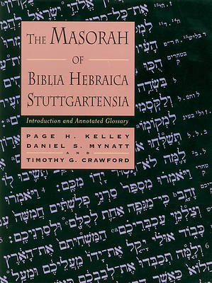 Picture of The Masorah of Biblia Hebraica Stuttgartensia