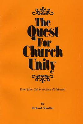 Picture of The Quest for Church Unity