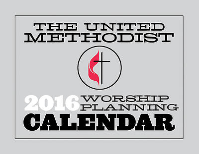 Picture of The United Methodist Worship Planning Calendar 2016