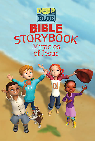Picture of Deep Blue Bible Storybook - Miracles of Jesus