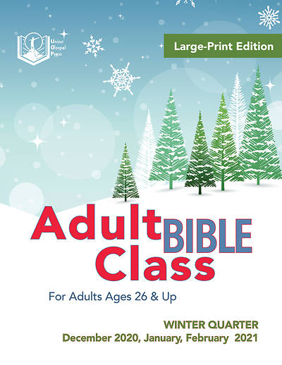 Picture of Union Gospel Adult Bible Class Student Large Print Winter 2020-2021