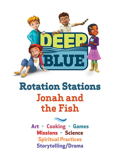 Picture of Deep Blue Rotation Stations: Jonah and the Fish - Entire Unit Download