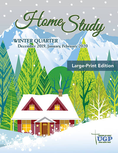 Picture of Union Gospel Home Study Large Print Winter 2019-2020
